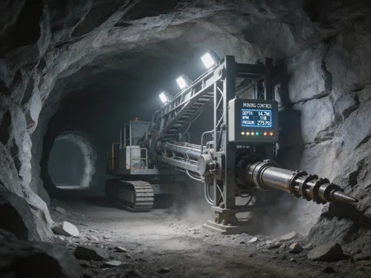 Underground development drilling